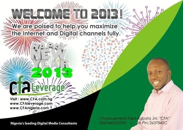 Happy New Year from CFA Leverage Card B